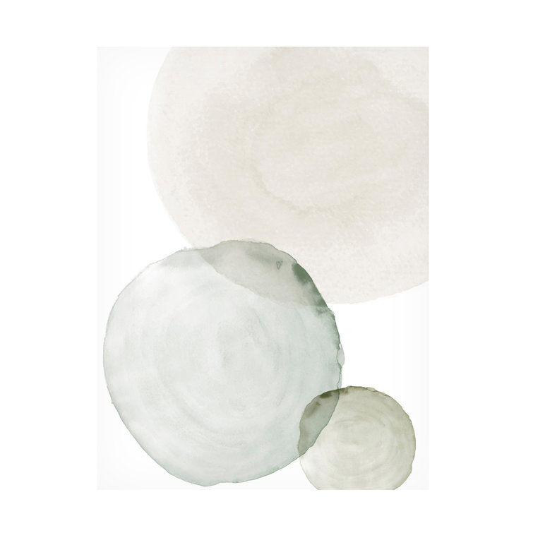 Wrought Studio Pocasset Soft Circular On Canvas Graphic Art Wayfair